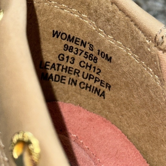 Sperry Top Sider leopard print wedges Sz 10M - Picture 8 of 8